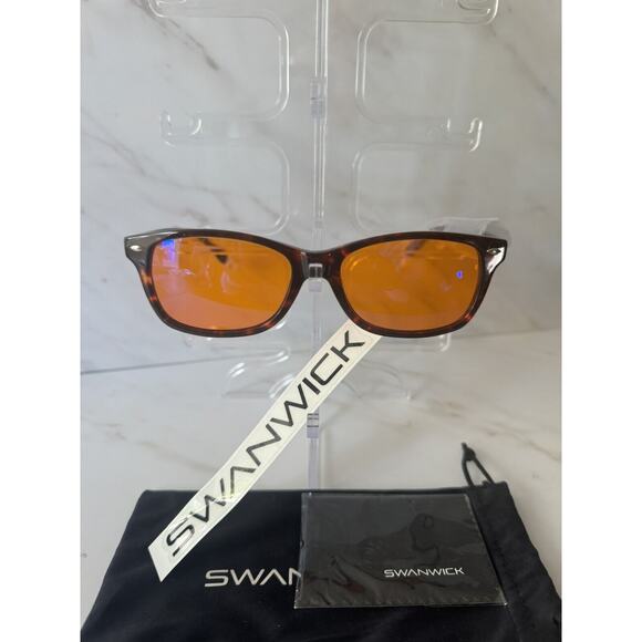 Swanwick Night Swannies Blue Light Blocking Reading Glasses + 1.00 Ref 2029 - Picture 1 of 5